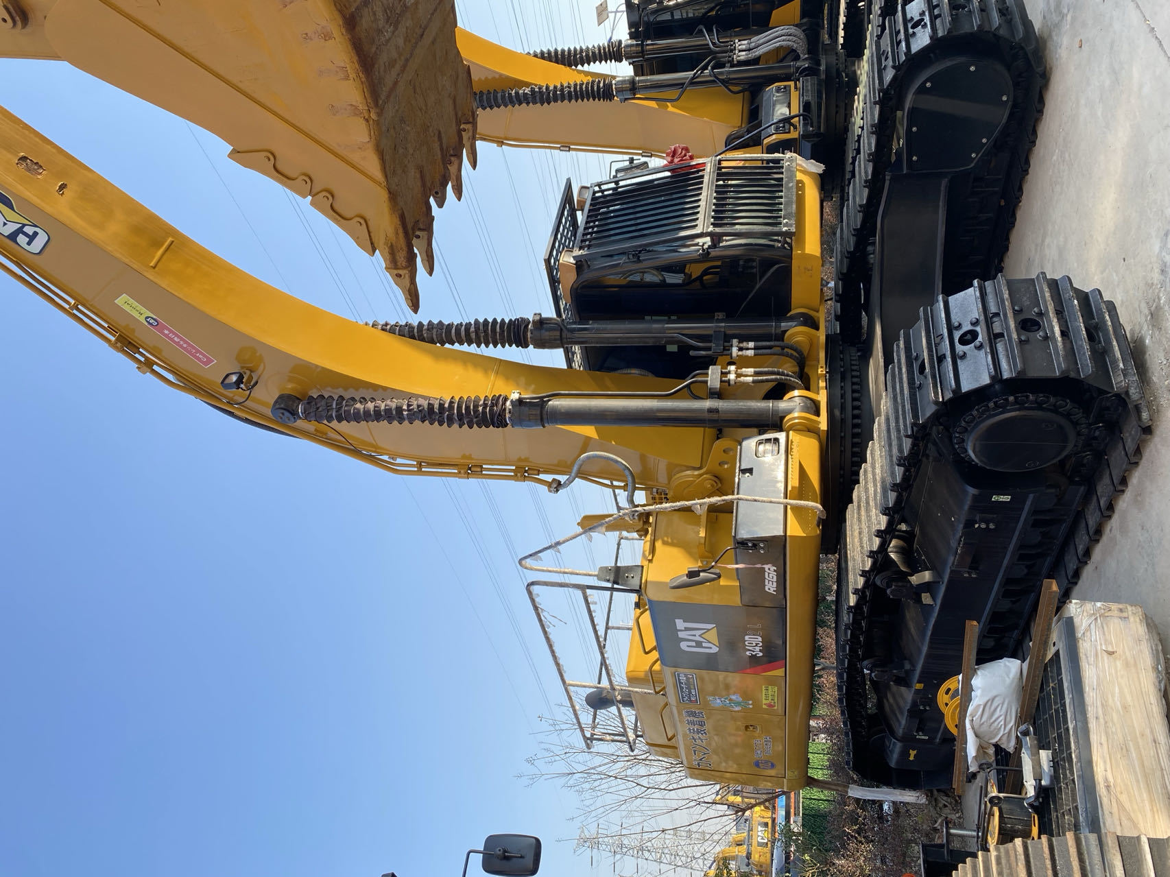 Excavadora CAT 349D usada en venta – Excavadora minera de servicio pesado Caterpillar de 50 toneladas | Potente motor C13