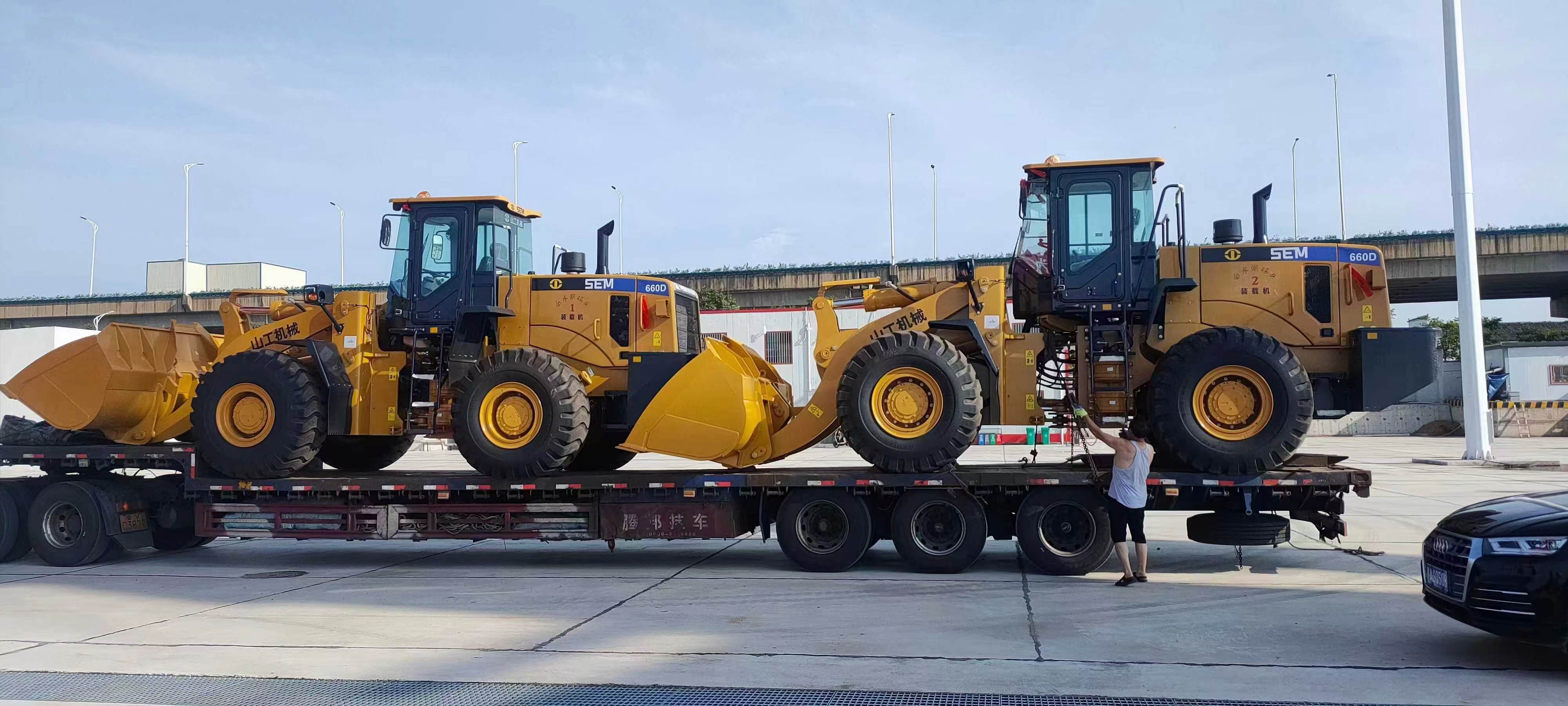 Cargador de ruedas SEM655D de 5 toneladas | Peso operativo de 16.800 kg | Motor Weichai de 162 kW | YUYAN MACHINERY