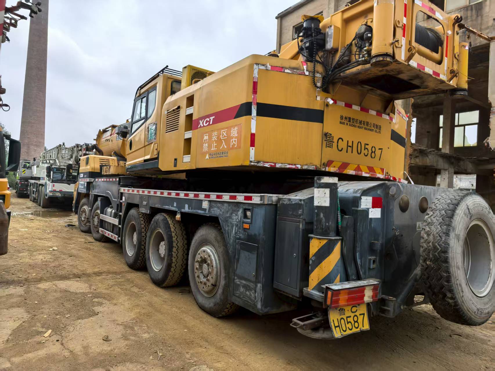Grúa camión XCMG de 100 toneladas usada en venta | Potente capacidad de elevación | QY100K / XCT100 | En excelente estado