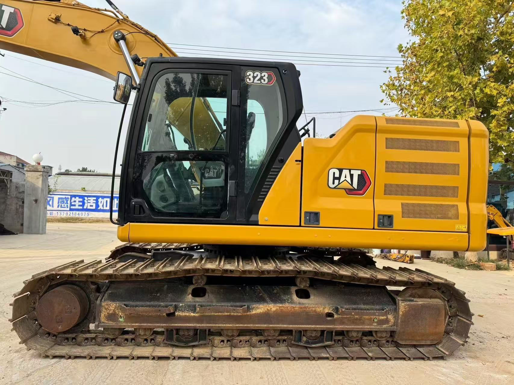 Excavadora CAT 323 de próxima generación, modelo 2022, usada en venta | Excavadora de 23 toneladas de Caterpillar | Motor CAT C7.1 de alta eficiencia energética | Alto rendimiento