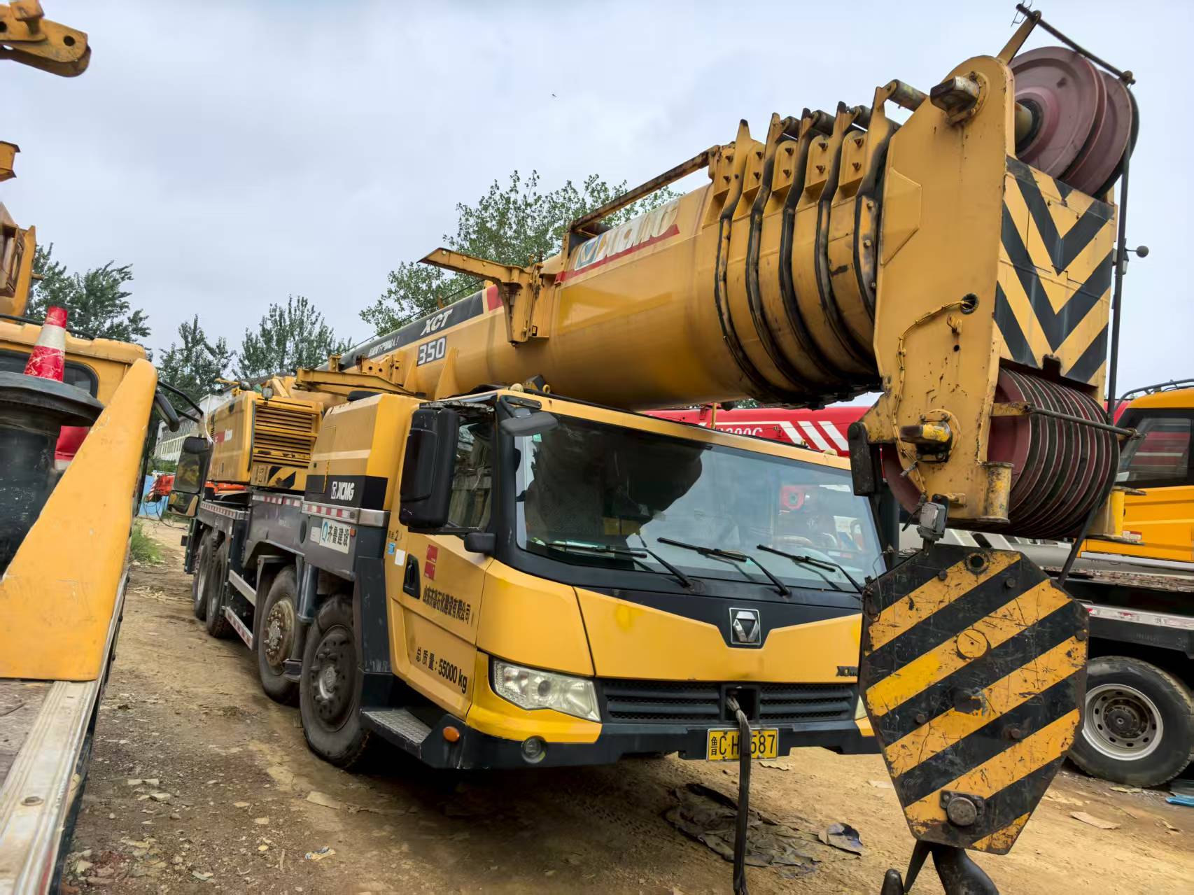 Grúa camión XCMG de 100 toneladas usada en venta | Potente capacidad de elevación | QY100K / XCT100 | En excelente estado