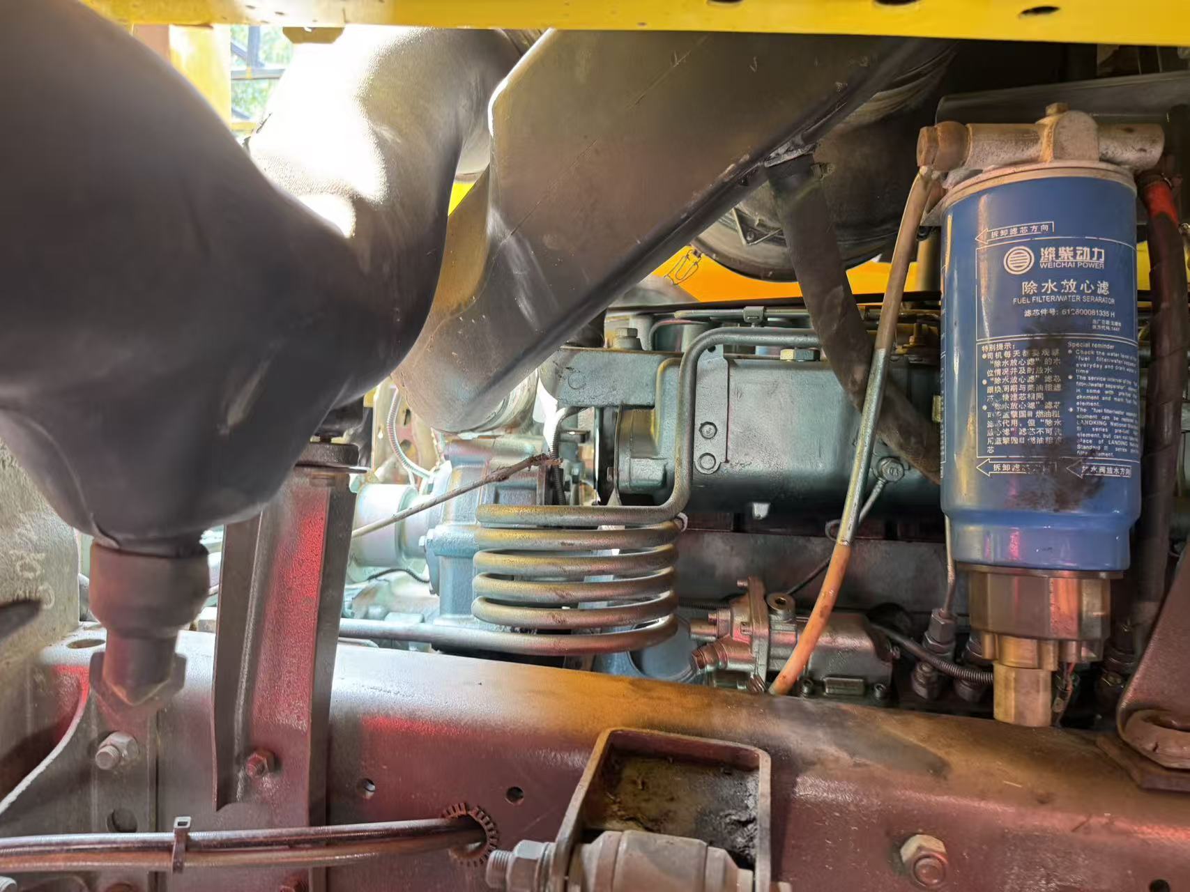 Camión mezclador de concreto pesado HOWO 8×4 de 375 CV – Euro III, usado, para construcción