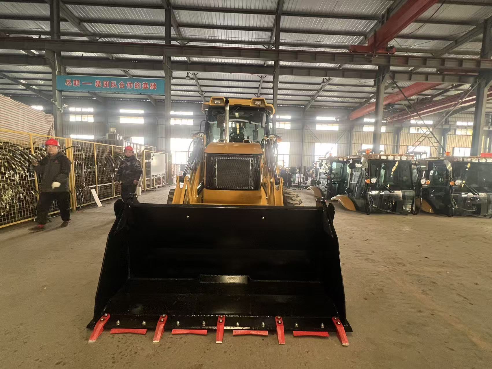 YUYAN 366T Retroexcavadora con pala cargadora | 7600 kg | Cuchara cargadora de 1,35 m³ | Retroexcavadora de 0,3 m³ | Personalizable OEM/ODM