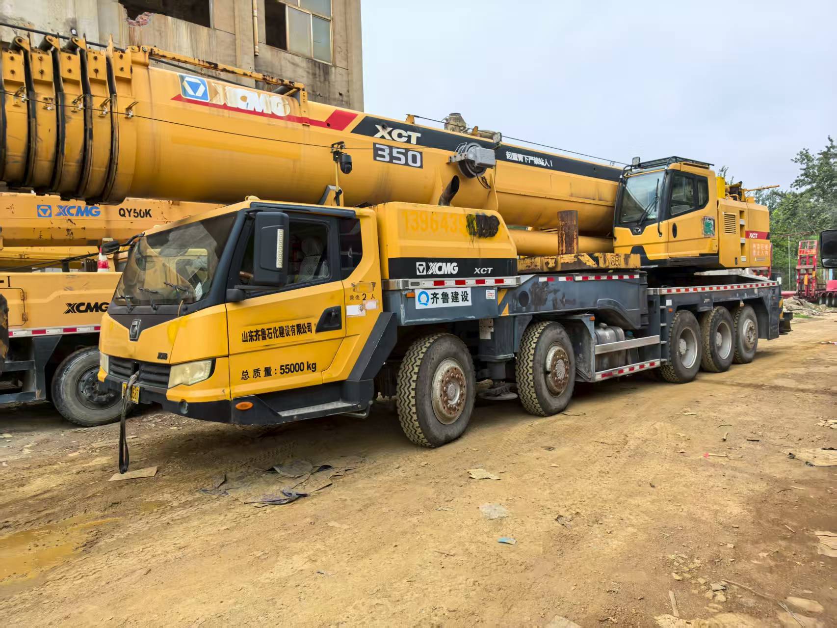 Grúa camión XCMG de 100 toneladas usada en venta | Potente capacidad de elevación | QY100K / XCT100 | En excelente estado