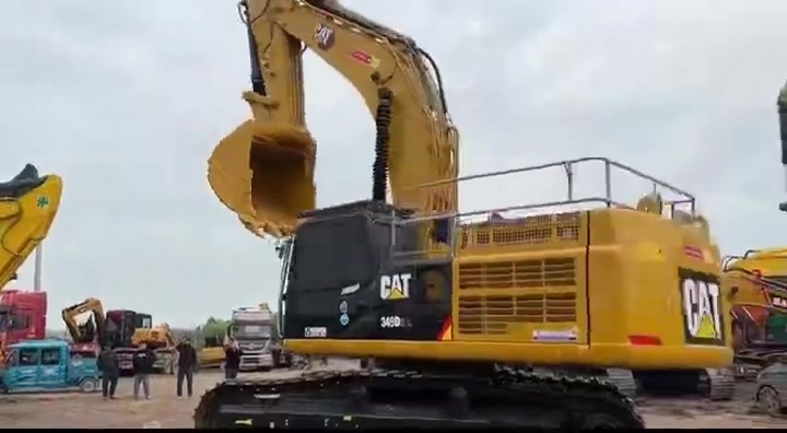 Excavadora CAT 349D usada en venta – Excavadora minera de servicio pesado Caterpillar de 50 toneladas | Potente motor C13